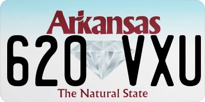 AR license plate 620VXU