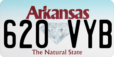 AR license plate 620VYB