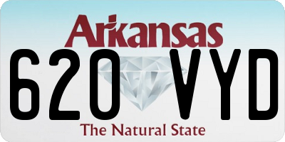 AR license plate 620VYD