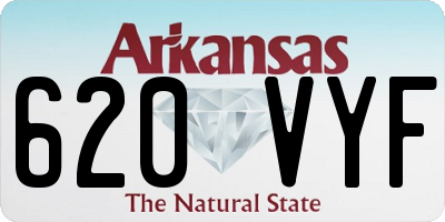AR license plate 620VYF
