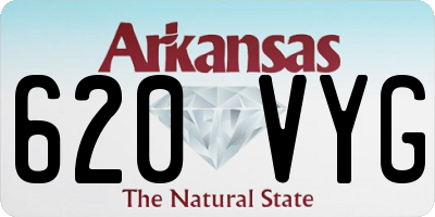 AR license plate 620VYG