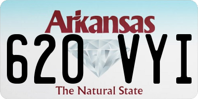 AR license plate 620VYI