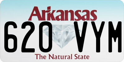 AR license plate 620VYM