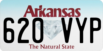 AR license plate 620VYP