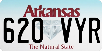 AR license plate 620VYR