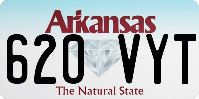 AR license plate 620VYT