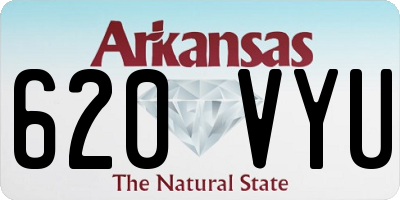 AR license plate 620VYU