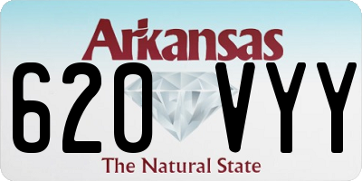 AR license plate 620VYY
