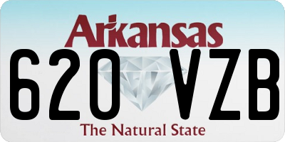 AR license plate 620VZB