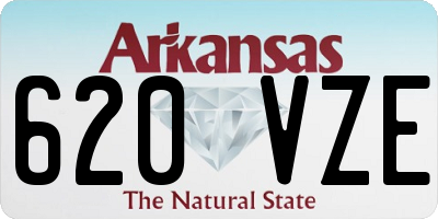 AR license plate 620VZE