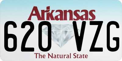 AR license plate 620VZG