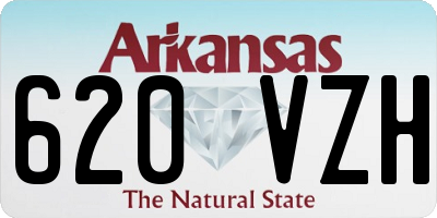 AR license plate 620VZH