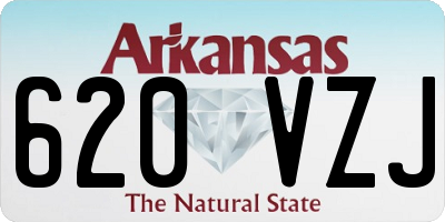 AR license plate 620VZJ