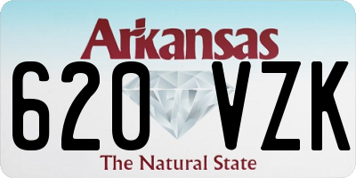 AR license plate 620VZK