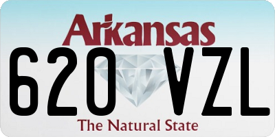 AR license plate 620VZL