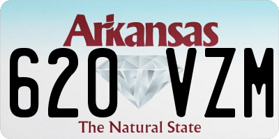 AR license plate 620VZM