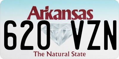 AR license plate 620VZN