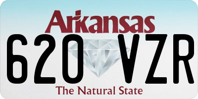 AR license plate 620VZR