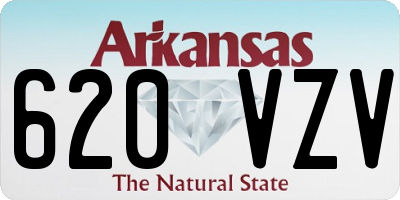AR license plate 620VZV