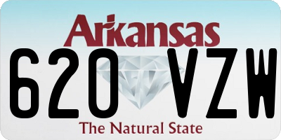 AR license plate 620VZW