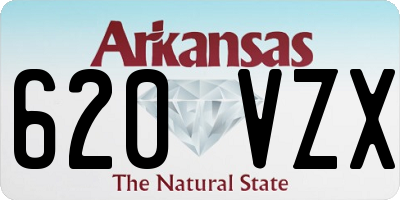 AR license plate 620VZX