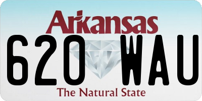 AR license plate 620WAU