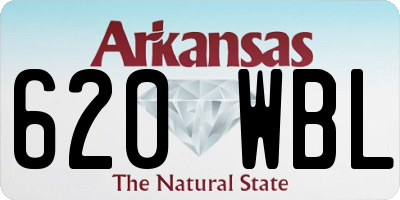 AR license plate 620WBL