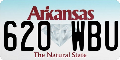 AR license plate 620WBU