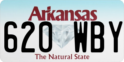 AR license plate 620WBY