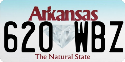 AR license plate 620WBZ