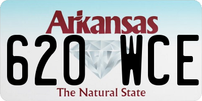 AR license plate 620WCE