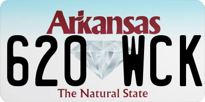 AR license plate 620WCK