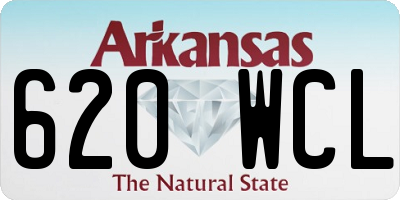 AR license plate 620WCL