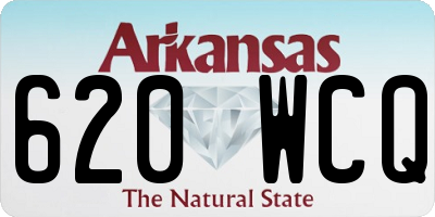 AR license plate 620WCQ