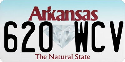 AR license plate 620WCV