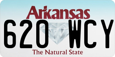 AR license plate 620WCY