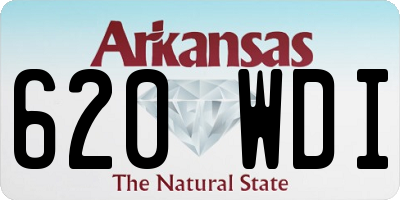 AR license plate 620WDI