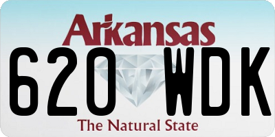 AR license plate 620WDK