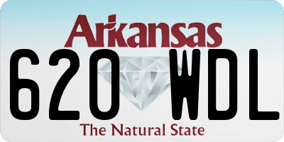 AR license plate 620WDL