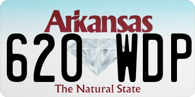 AR license plate 620WDP