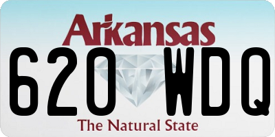 AR license plate 620WDQ