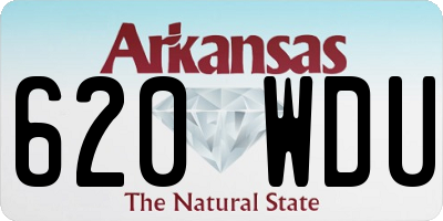 AR license plate 620WDU