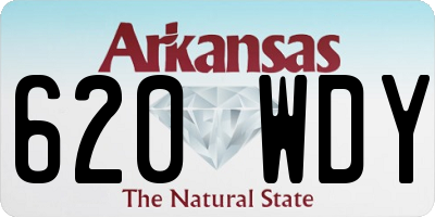 AR license plate 620WDY