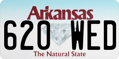 AR license plate 620WED