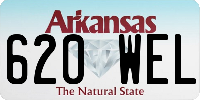 AR license plate 620WEL