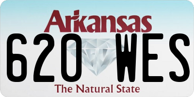 AR license plate 620WES