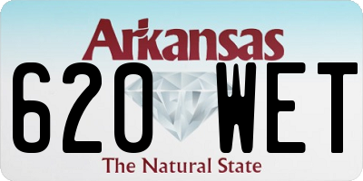 AR license plate 620WET