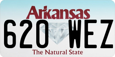 AR license plate 620WEZ