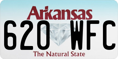 AR license plate 620WFC