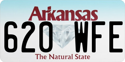 AR license plate 620WFE